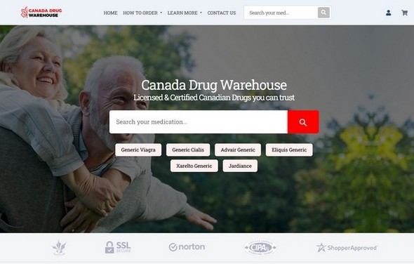 Canada Drug Warehouse site