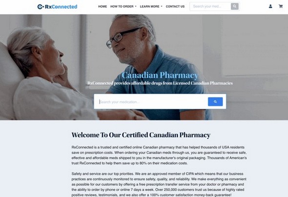 Rxconnected website